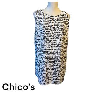 ❤️CHICO'S   SPRING/SUMMER SLEEVELESS TOP  LARGE